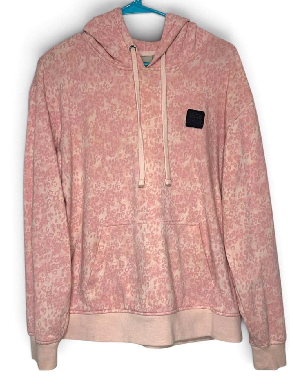 Vans Pink Leopard Print Hoodie